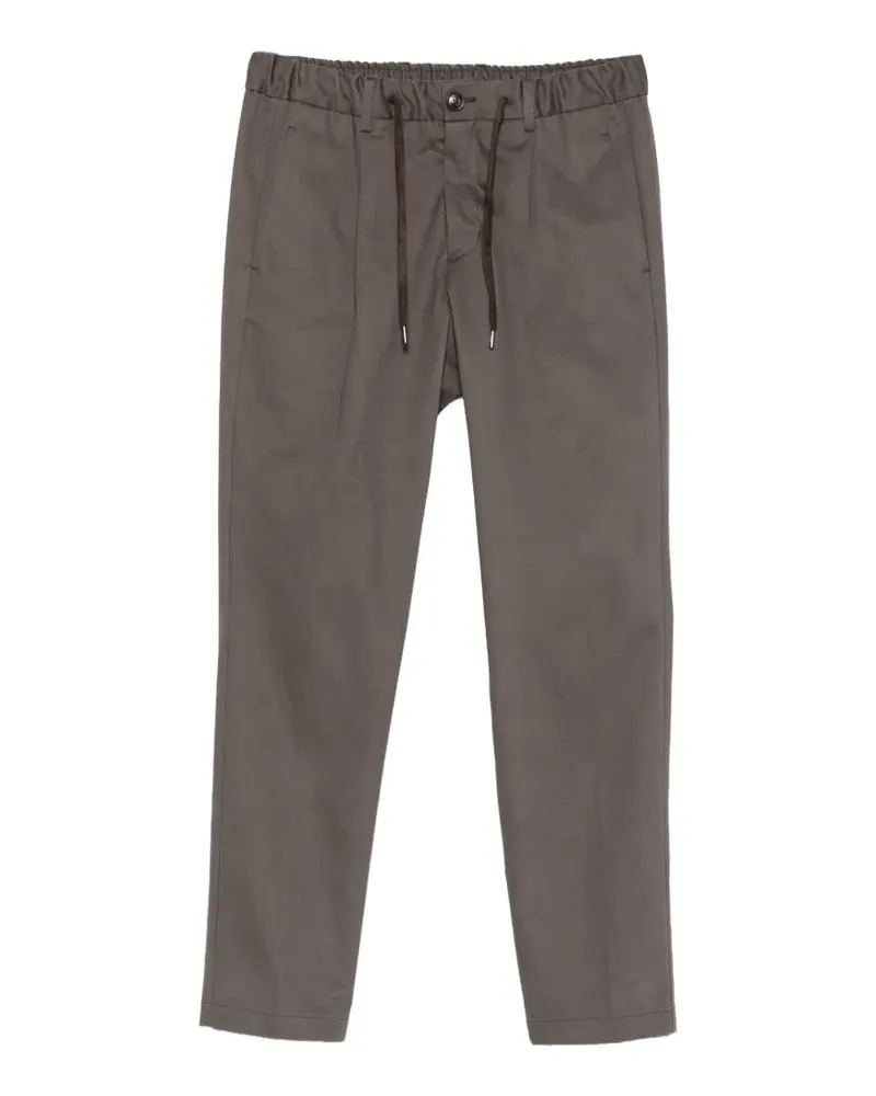 Herno pleated drawstring trousers - Nude Nude