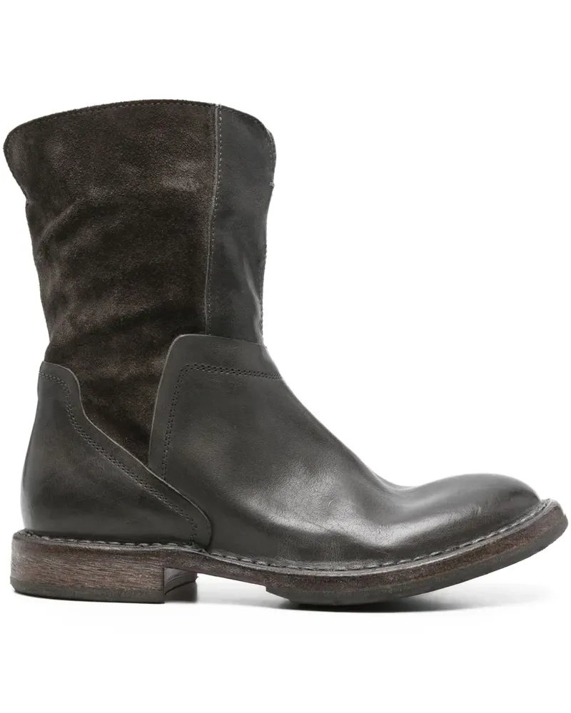 Moma Minsk Stiefeletten mit Einsätzen - Schwarz Schwarz