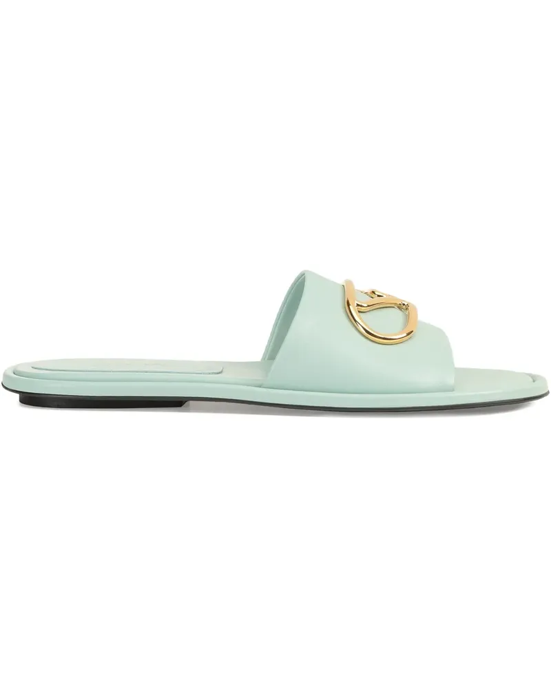 Sergio Rossi Surge flat sandals - Blau Blau