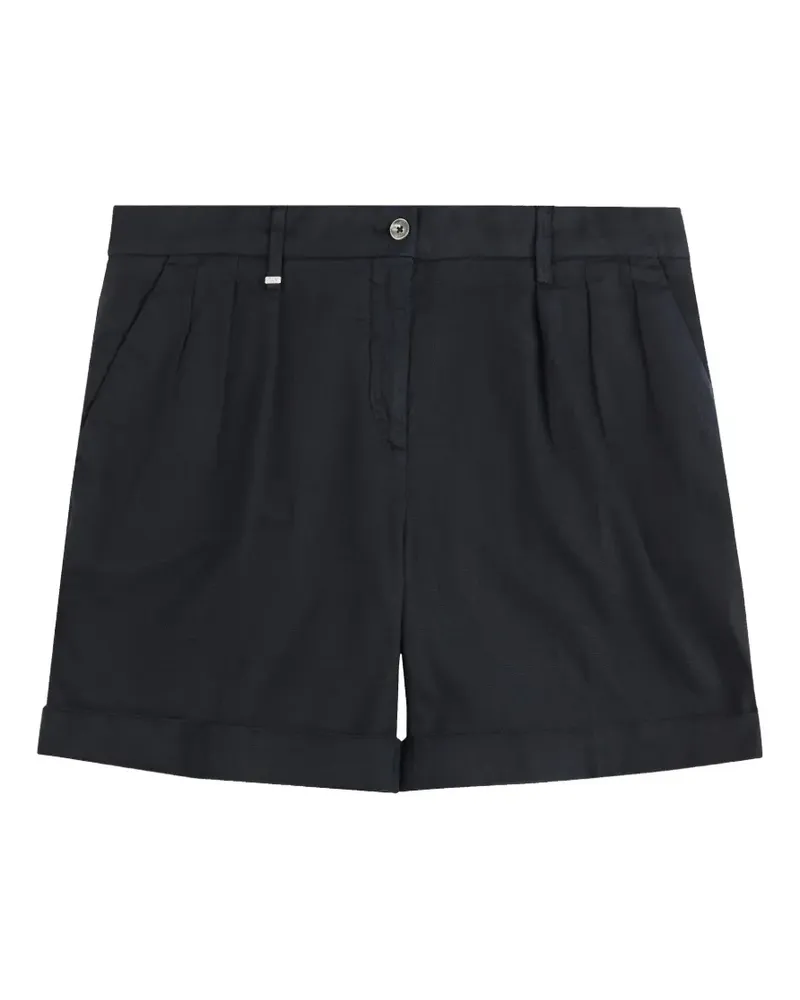 Fay pleated shorts - Blau Blau