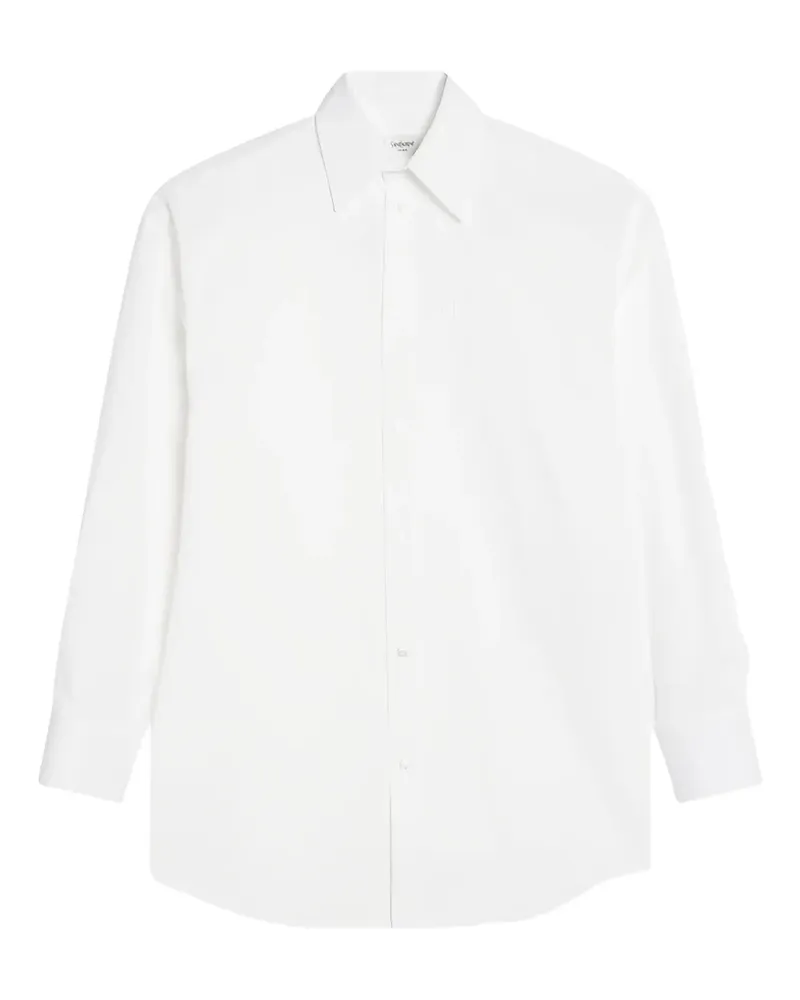 Saint Laurent Klassisches Hemd - Weiß Weiß