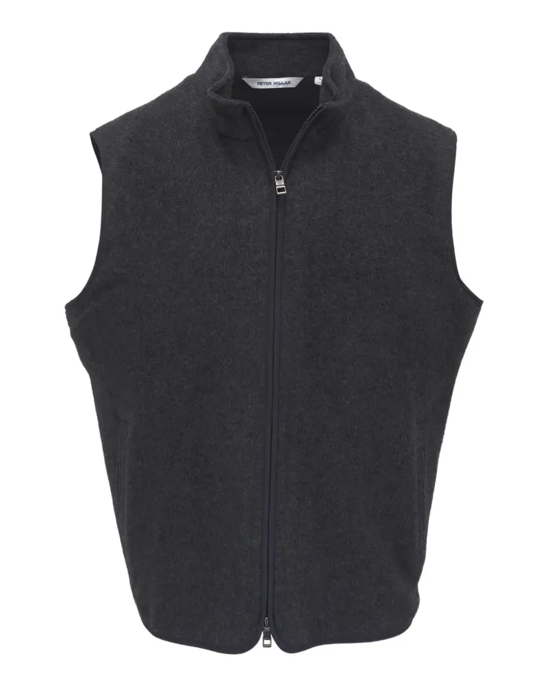 Peter Millar Crown Flex wool gilet - Grau Grau