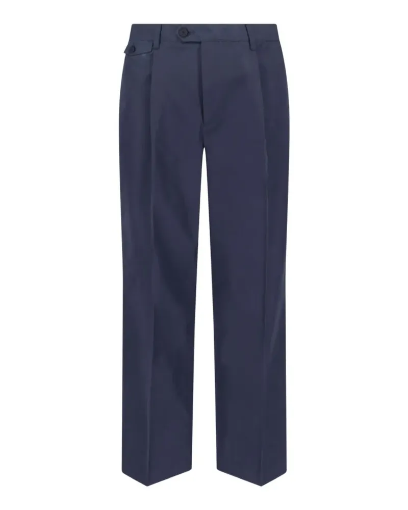 Dunst front-pleat trousers - Blau Blau