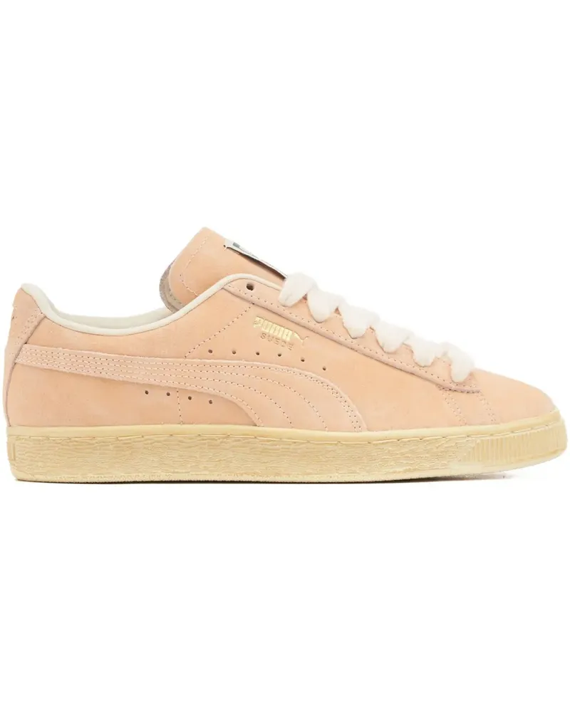Puma Bright Melon/Frosted Ivory Sneakers aus Wildleder - Orange Orange
