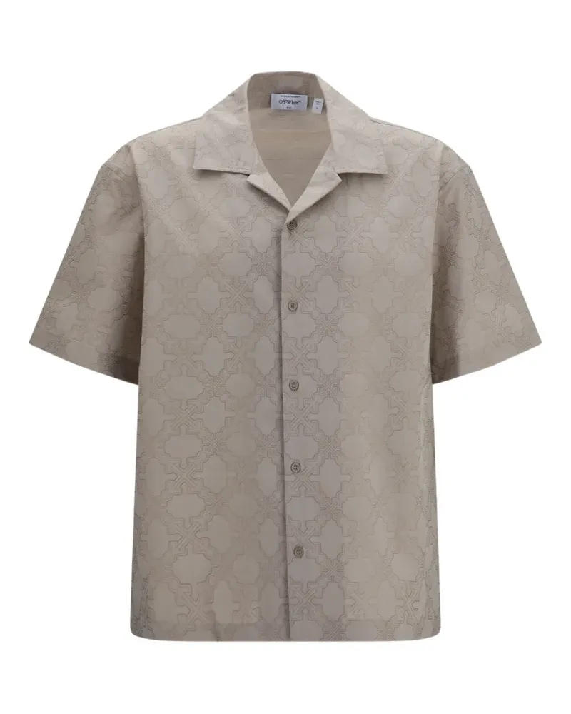 OFF-WHITE Hemd mit Pfeil-Monogramm - Nude Nude