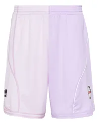 Martine Rose Half and Half Fußballshorts Violett