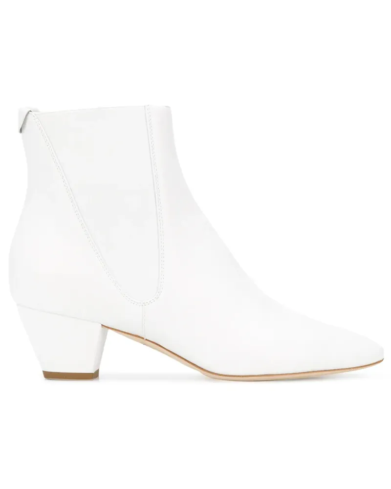 Philosophy Di Lorenzo Serafini Stiefeletten mit mandelförmiger Kappe - Weiß Weiß