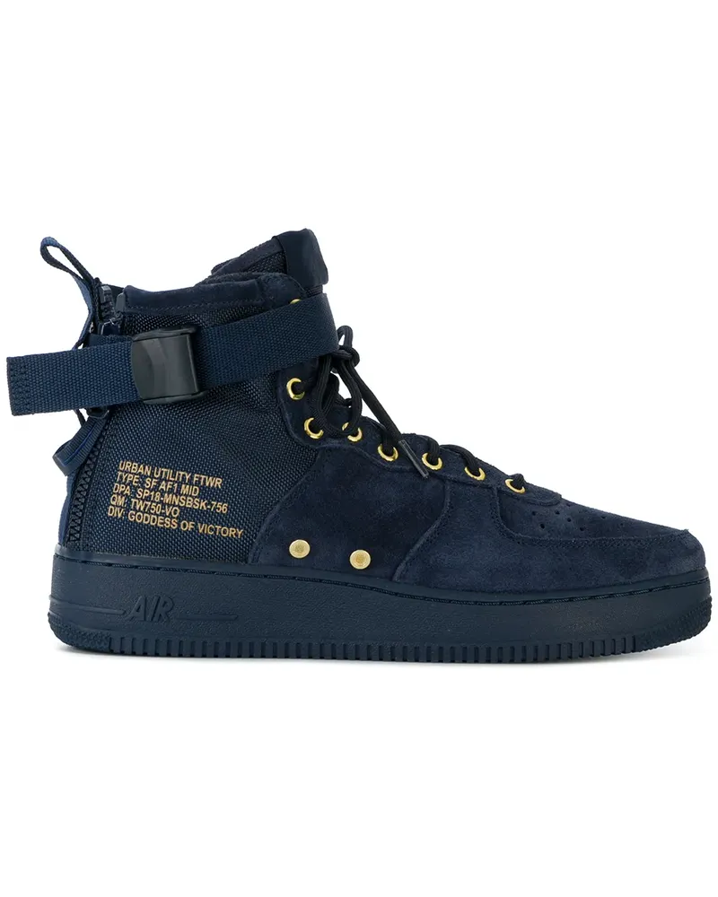 Nike SF Air Force 1' High-Top-Sneakers - Blau Blau