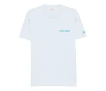 Portland graphic-print T-shirt - Blau