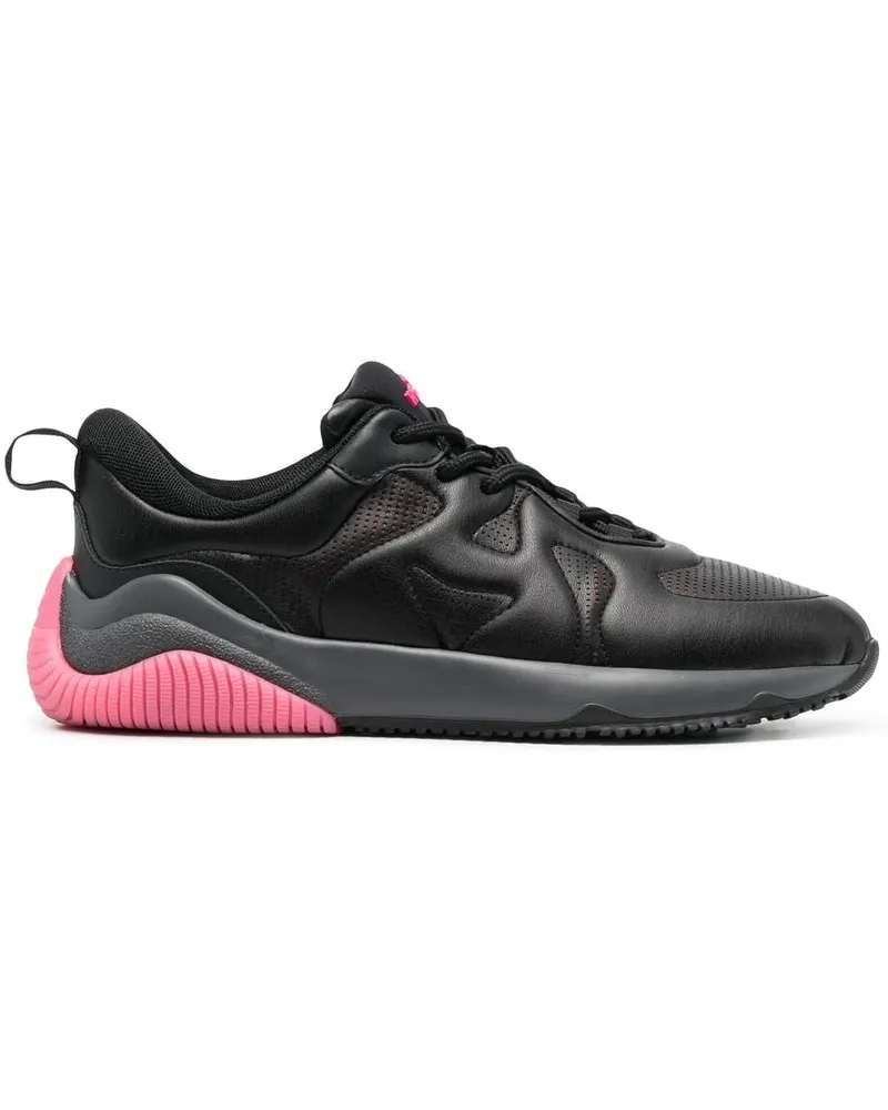 Hogan Sneakers mit perforierten Details - Schwarz Schwarz
