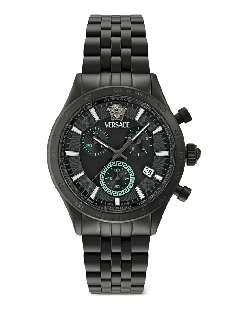 Versace Hellenyium Chrono Petite 40mm watch - Schwarz Schwarz