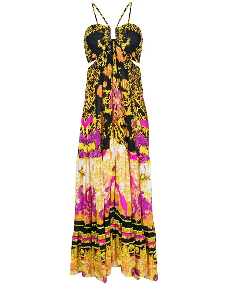 Camilla Kleid mit Print - Mehrfarbig Mehrfarbig