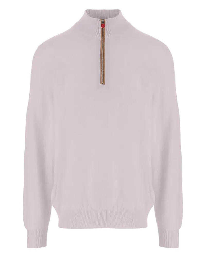 Kiton roll-neck sweater - Weiß Weiß