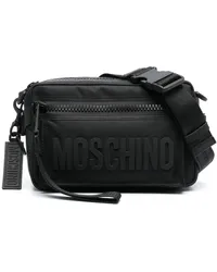 Moschino Gürteltasche mit Logo-Prägung Schwarz