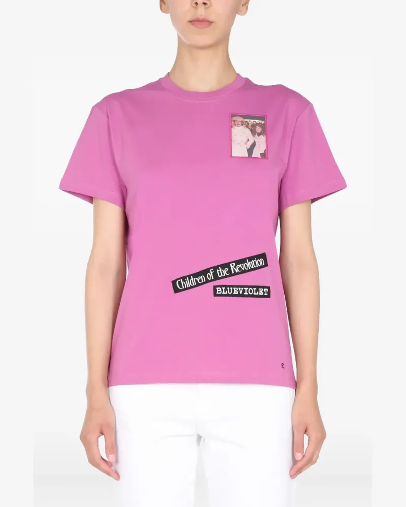 Raf Simons graphic T-shirt - Rosa Rosa