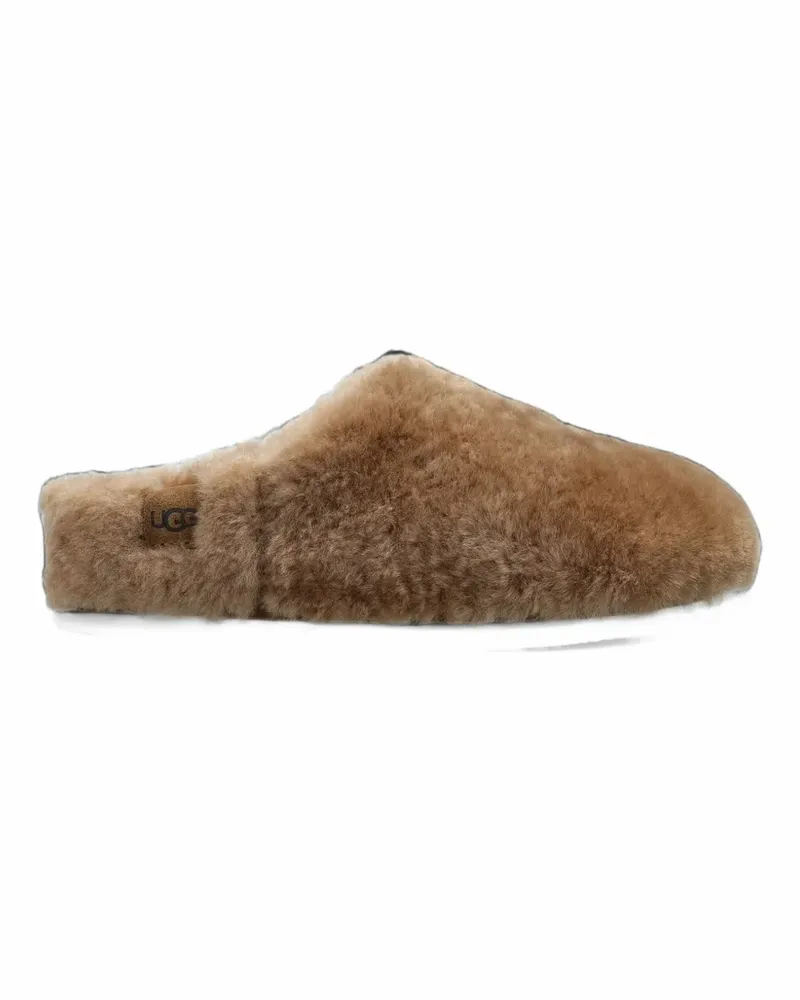 UGG Elea fluffed slip-ons - Braun Braun