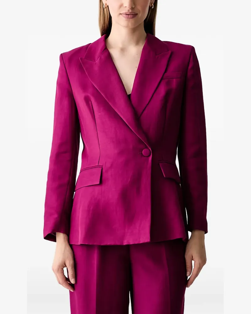 Morgan Einreihiges Sakko mit steigendem Revers - Rosa Rosa