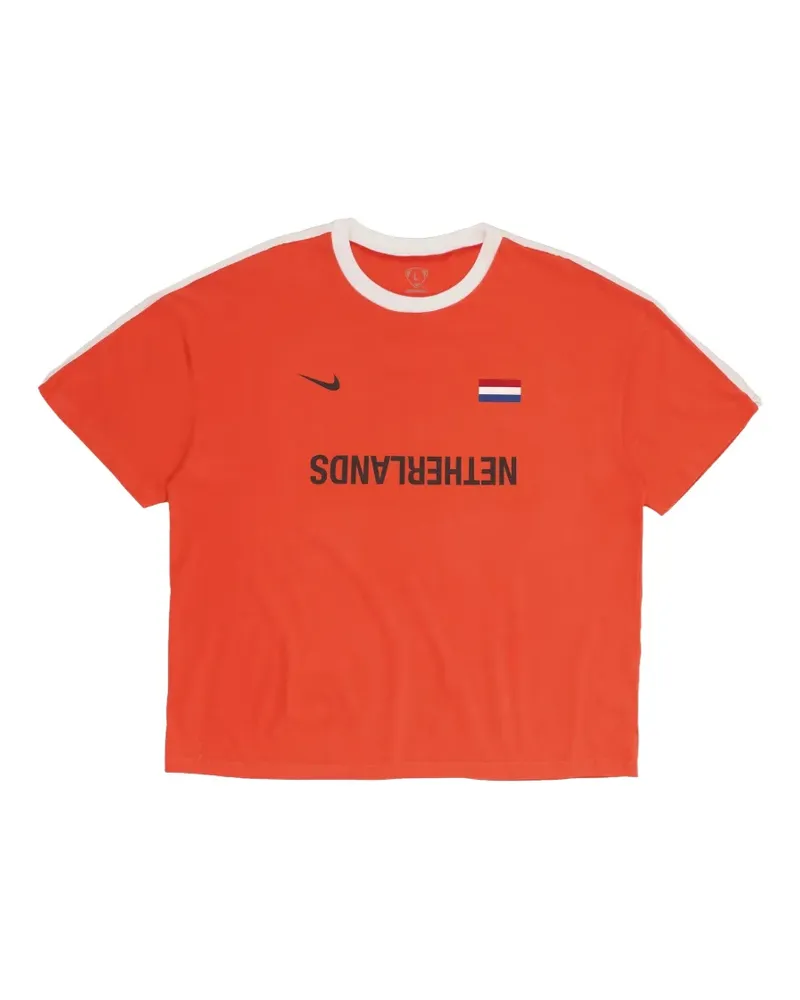 Travis Scott CJ x Nike Netherlands Total 90 T-shirt - Orange Orange