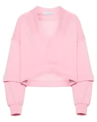 Ioana Ciolacu Sweatshirt mit V-Ausschnitt Rosa