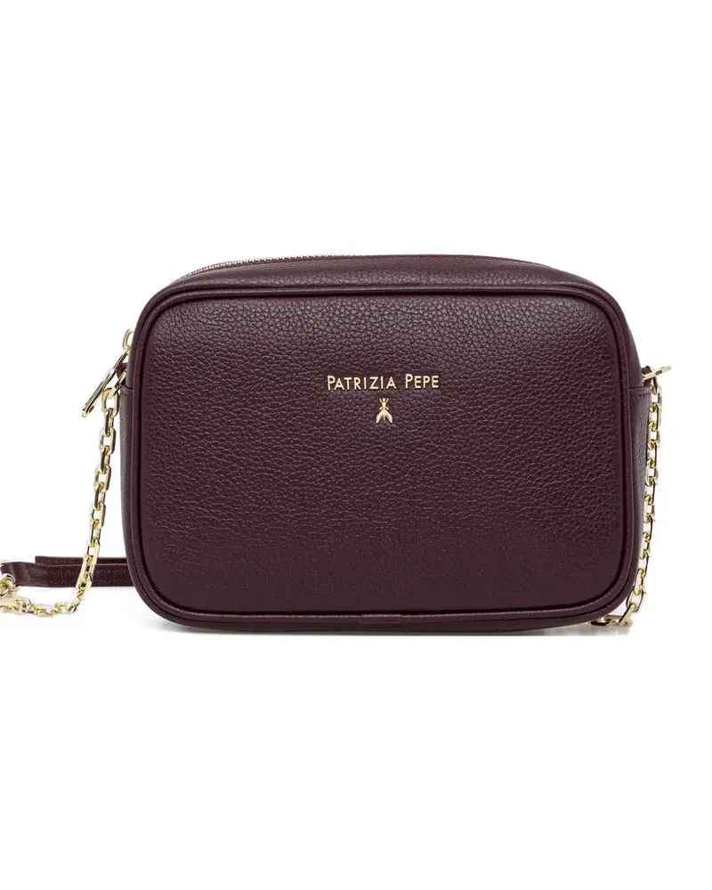 Patrizia Pepe Umhängetasche mit Logo-Detail - Rot Rot