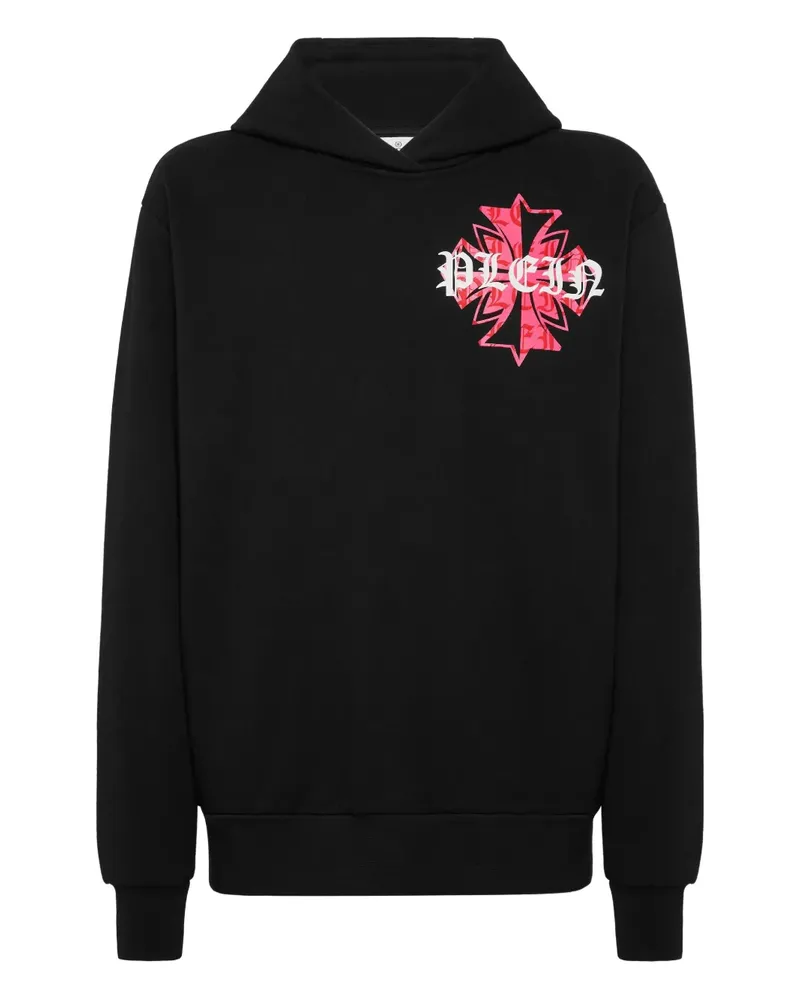 Philipp Plein Hoodie mit grafischem Print - Schwarz Schwarz