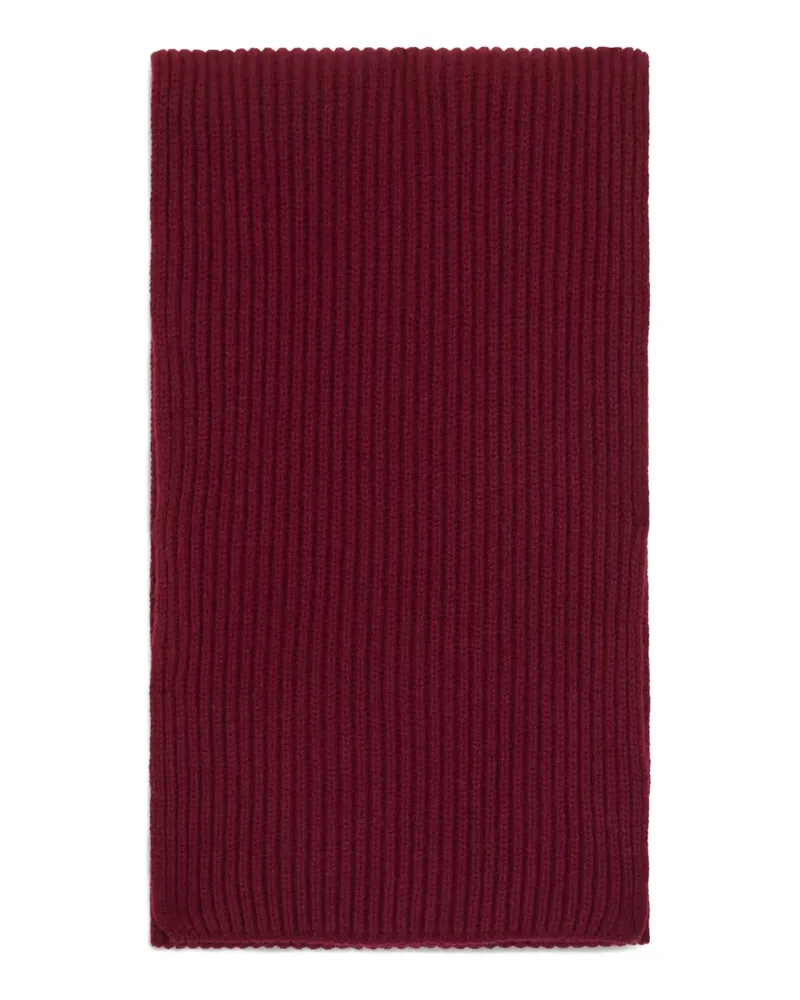 Malo ribbed scarf - Rot Rot