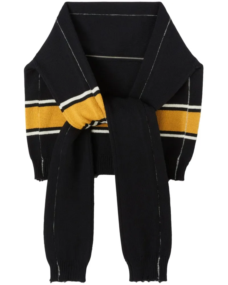 AMBUSH Gestrickter Schal im Pullover-Style - Schwarz Schwarz