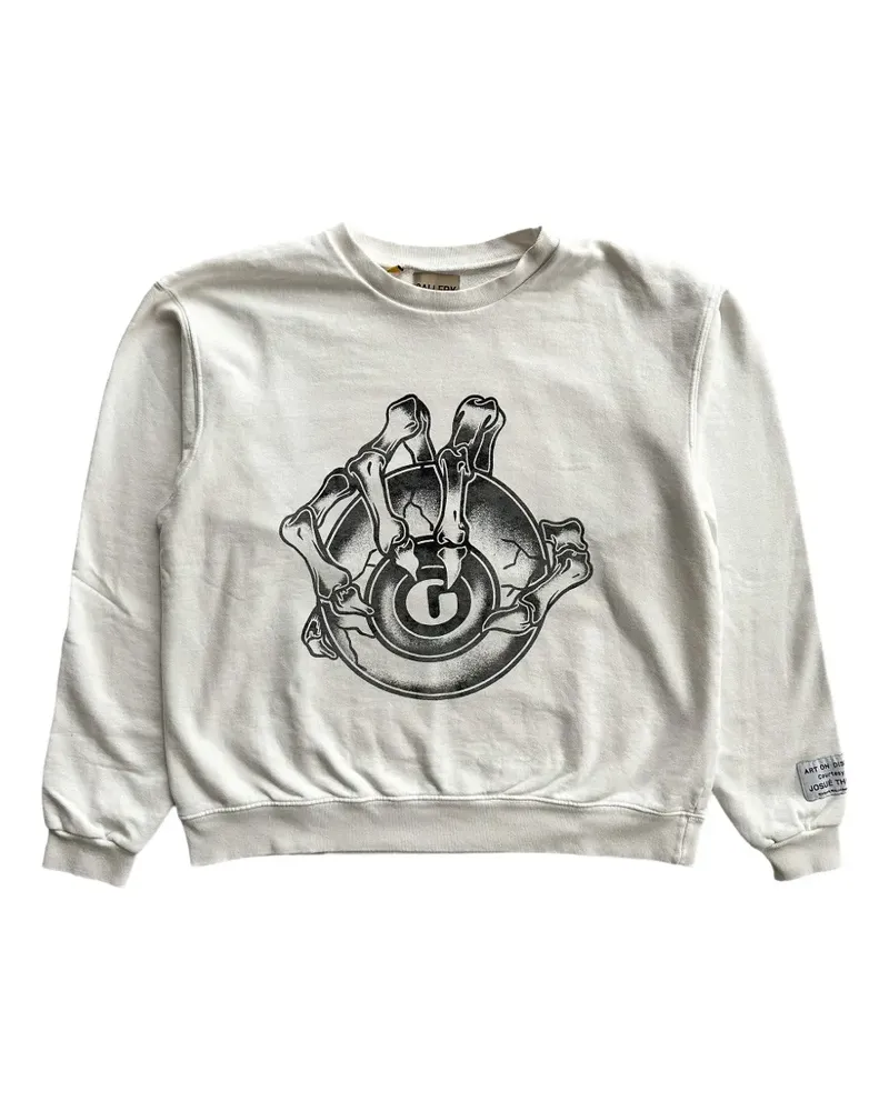 GALLERY DEPT. Big G-Ball graphic-print sweatshirt - Weiß Weiß