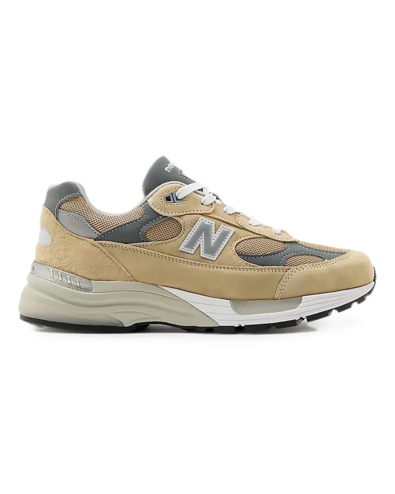New Balance 992 Sneakers mit Einsätzen - Nude Nude