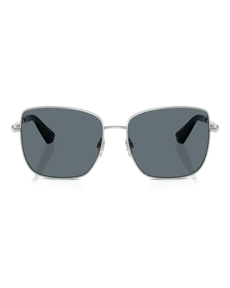 Burberry Sonnenbrille mit Butterfly-Gestell - Silber Silber