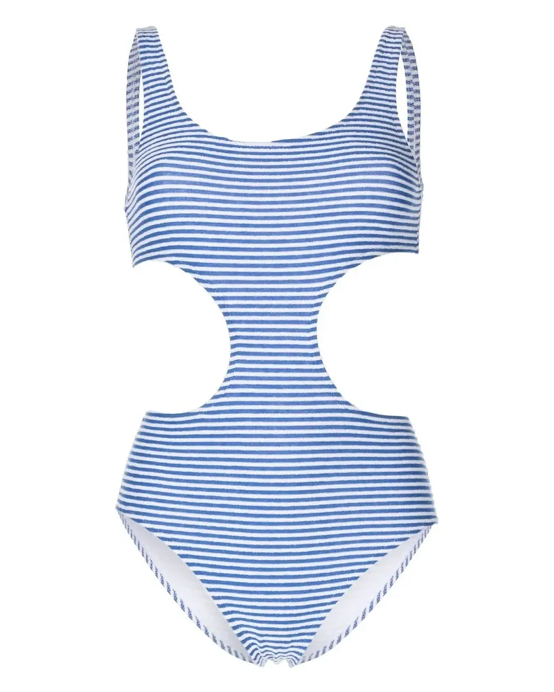 Solid and Striped The Sarah Badeanzug - Blau Blau