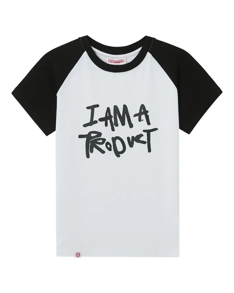 Charles Jeffrey Loverboy T-Shirt mit grafischem Print - Weiß Weiß