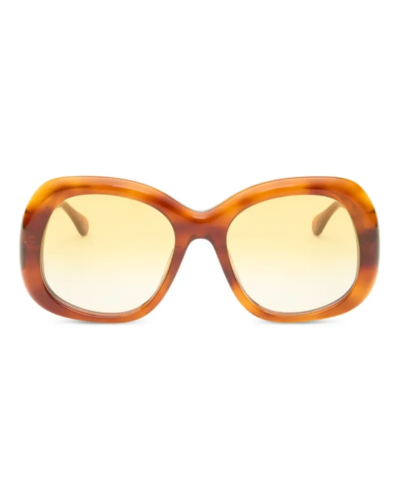 Simon Miller x Delarge Faro Sonnenbrille mit Oversized-Gestell - Braun Braun