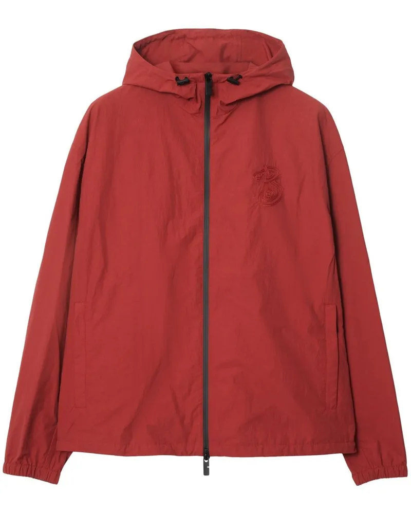 Burberry Jacke mit Kapuze - Rot Rot