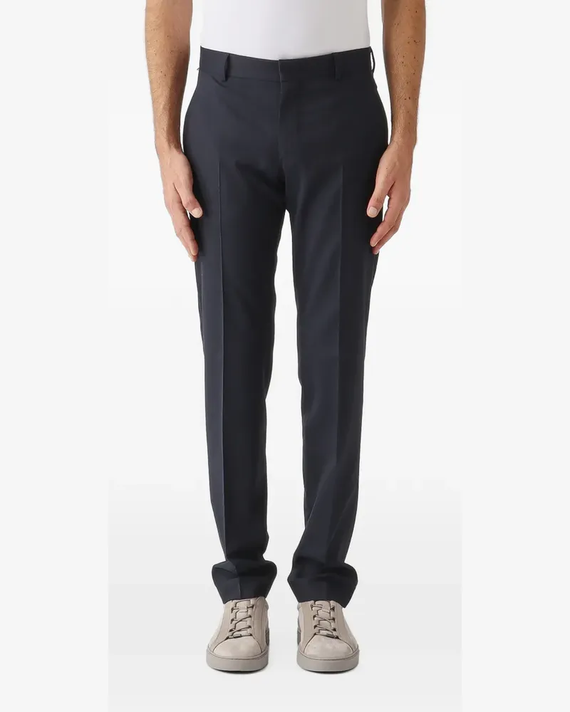 PT TORINO pressed-crease tailored trousers - Blau Blau