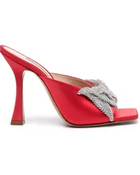 Casadei Butterfly Geraldine Mules 100mm Rot