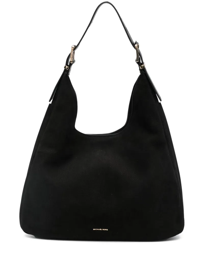 Michael Kors Große Nolita Schultertasche - Schwarz Schwarz