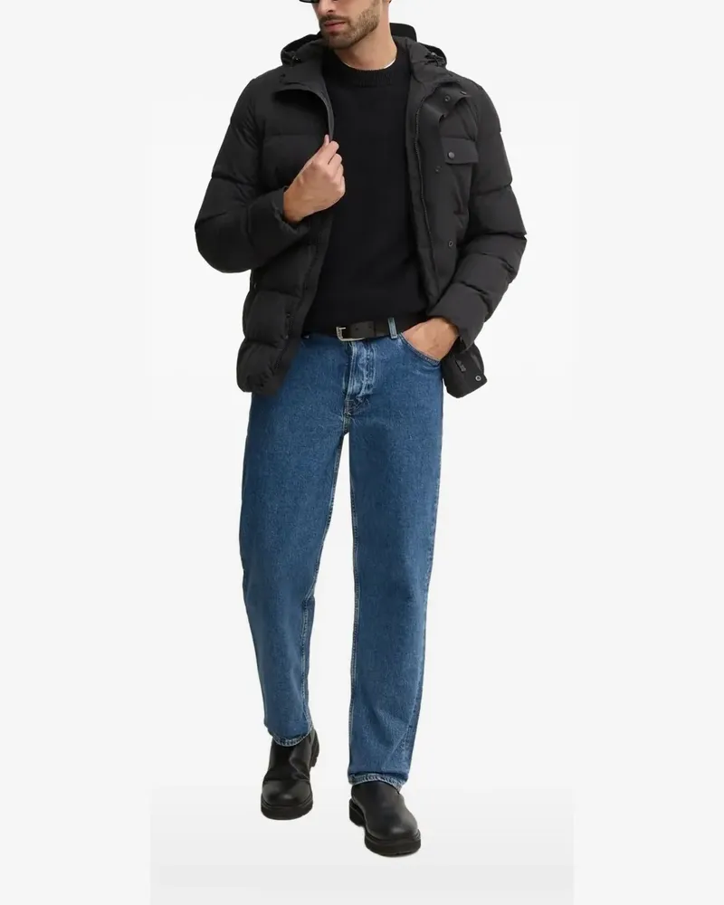 Geox Gefütterte Kapuzenjacke - Blau Blau