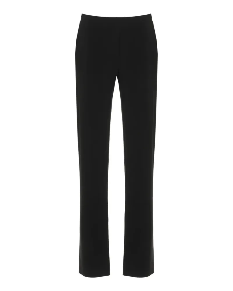 Norma Kamali straight-leg trousers - Schwarz Schwarz