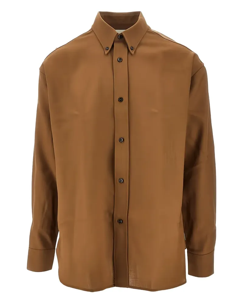 Studio Nicholson Geknöpftes Jude Hemd - Braun Braun