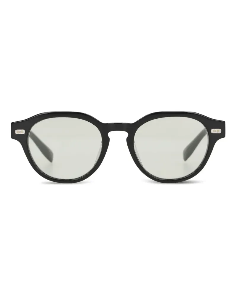 Brunello Cucinelli round sunglasses - Schwarz Schwarz