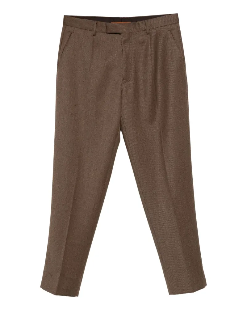 Ermenegildo Zegna Hose aus Wolle - Braun Braun