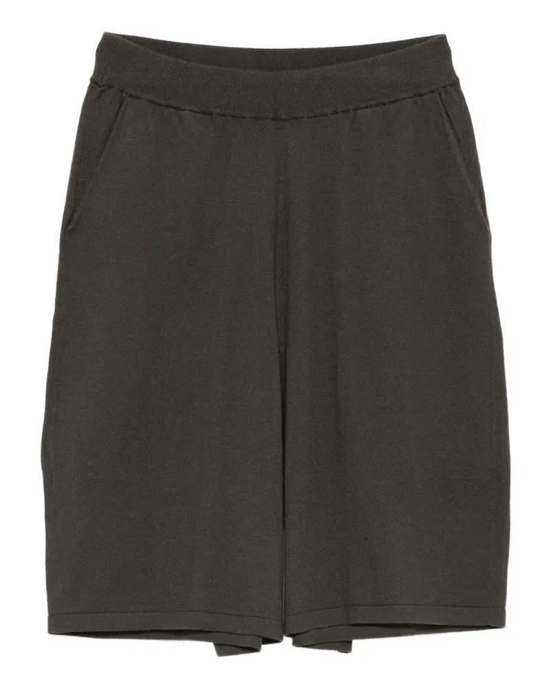 Frenckenberger Shorts mit Stretchbund - Schwarz Schwarz