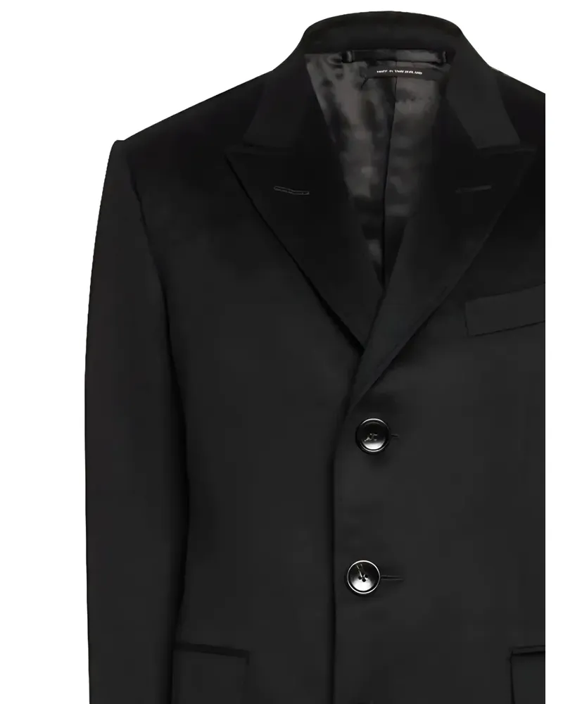 Tom Ford Trenchcoat aus Kaschmir - Schwarz Schwarz