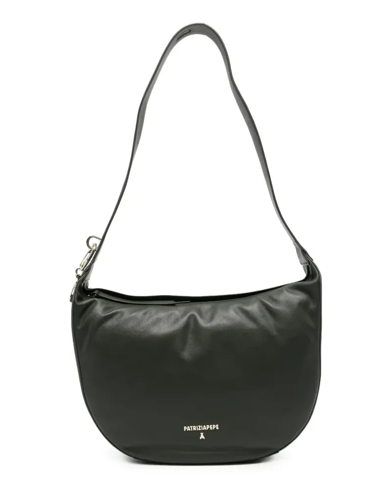 Patrizia Pepe Schultertasche aus Leder - Grün Grün