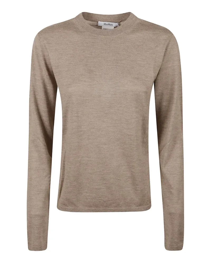 Max Mara long-sleeve T-shirt - Nude Nude