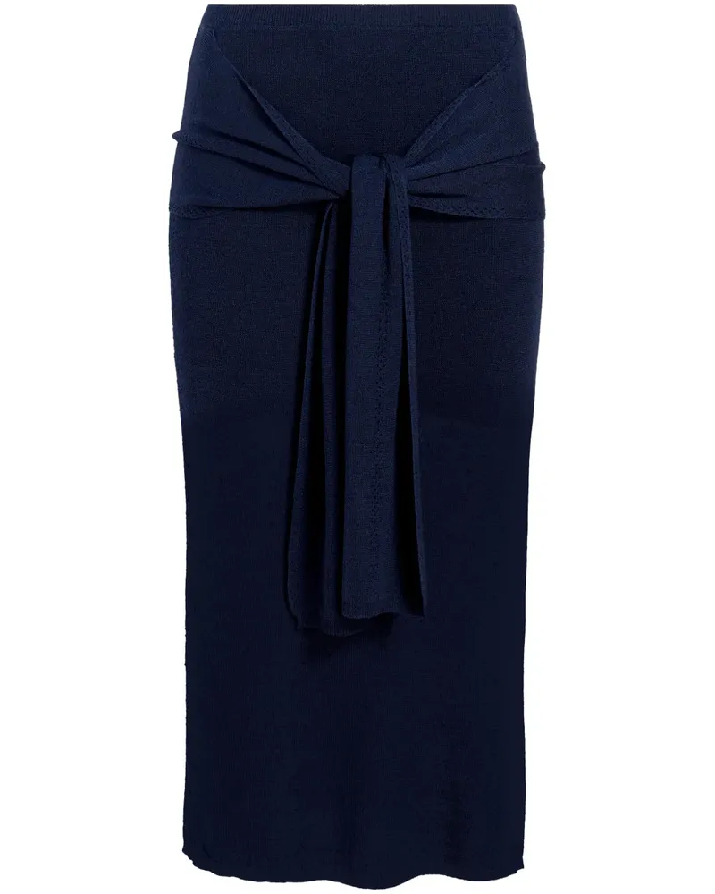 Proenza Schouler Phelan Midikleid - Blau Blau