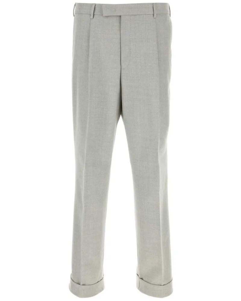 PT TORINO Hose mit meliertem Effekt - Grau Grau