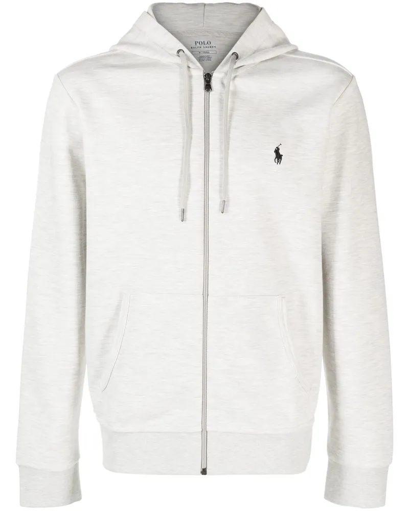Ralph Lauren Gestrickte Kapuzenjacke - Grau Grau