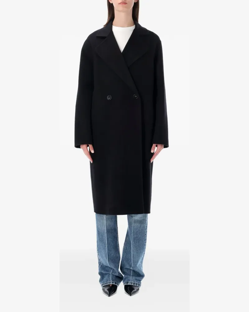 Stella McCartney double-breasted coat - Schwarz Schwarz